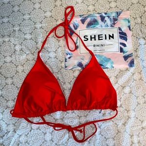SHEIN Triangle Bikini Top